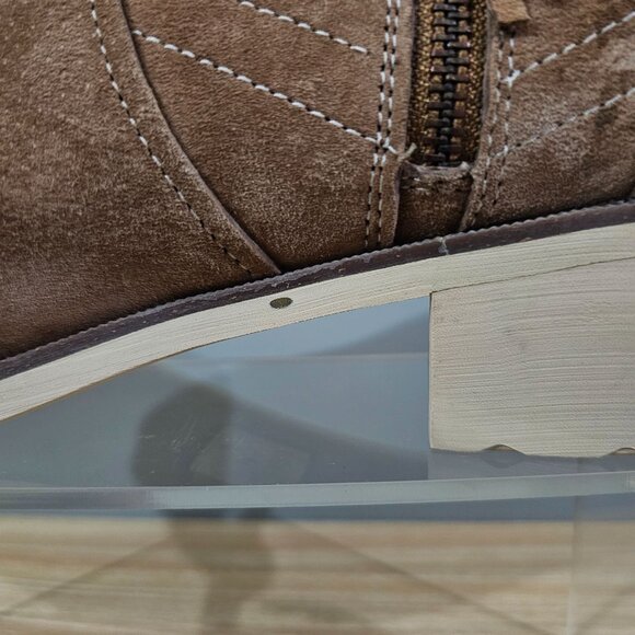 Reef Voyage Low Ankle Bootie Womens Boot Brown Leather Shoe Size 11 - Picture 3 of 14